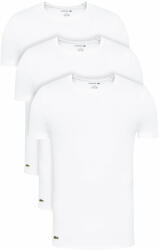 Lacoste Set 3 tricouri TH3321 Alb Slim Fit