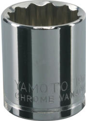 Yamoto 19 mm dugókulcs 3/8" -os meghajtóval (YMT5825370K) - praktikuskft