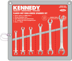 Kennedy 6 - 22 mm ipari fékcsőkulcs készlet, 6 részes (KEN5823650K)