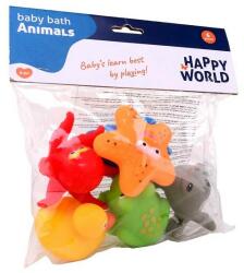 Johntoy Happy World fürdőjáték csomag - tengeri állatok (010-22274) - liliputjatek