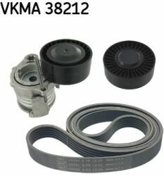 SKF Set curea transmisie cu caneluri SKF VKMA 38212 (VKMA 38212) - automobilus
