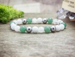R. M. ékszer Menta vitalitás vegyes ásvány karkötő (13529-RM-17)
