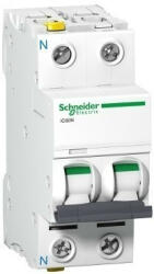 Schneider Electric , Acti9, A9F03663, Kismegszakító 1P+N, 63A, B karakterisztika, 6 kA Acti9 IC60N (Schneider A9F03663) (A9F03663)