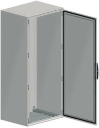  Schneider Electric Spacial SM NSYSM1816502D Monoblokk fém szekrény, teli ajtóval, 1800x1600x500, IP55, szerelőlap nélkül, oldallappal, nem sorolható, 2 ajtós, Spacial SM (Schneider NSYSM1816502D) (NSY