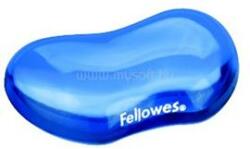 Fellowes Csuklótámasz, mini, géltöltésű, "CrystalT Gel", kék (FELLOWES_91177-72) (FELLOWES_91177-72)