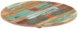 vidaXL Blat de masă rotund, 40 cm, lemn masiv reciclat, 15-16 mm (286031)
