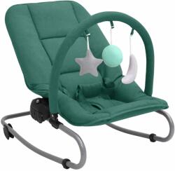 vidaXL Balansoar pentru bebeluși, verde, oțel (10252)