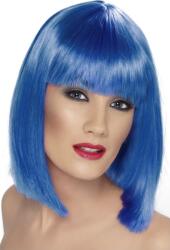 Smiffys Peruca Glam albastra