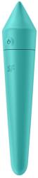 Satisfyer Vibrator Ultra Power Bullet 8 Silicon 12 Moduri Vibratii USB Turquoise Free App Vibrator