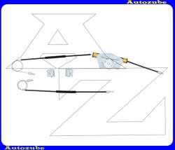 VW GOLF 4 1997.10-2003.09 /1J/ Ablakemelő szerkezet (elektromos) javítókészlet jobb első "5 ajtós és Kombi" PZNP95412