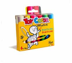 Toy Color Plastilina culori asortate Toy Color 6 buc x 16g (TC1006)