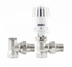 HERZ Set robinet, cap termostatic Project si robinet retur (V772403)
