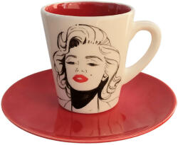 BögreManufaktúra Marilyn Monroe bögre és reggeliző tányér (DSG0032)