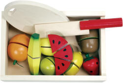 Viga Toys Jucarie fructe feliabile din lemn, Viga Toys Bucatarie copii