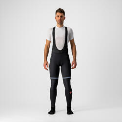 Castelli - Pantaloni lungi ciclism cu bretele pentru iarna si vreme rece - Polare 3 - negru (CAS-4521521-010)