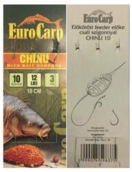 Extra Carp Eurocarp előkötött feeder előke csaliszigonnyal chinu-10 10cm 12lbs (EC-STP031)