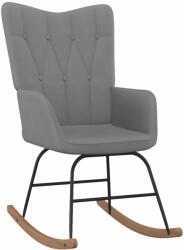 vidaXL Scaun balansoar, gri închis, material textil (327612) Balansoar