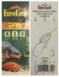 Extra Carp Eurocarp előkötött feeder előke csaliszigonnyal chinu-6 10cm 15lbs (EC-STP029)