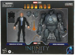 Hasbro Marvel Legends The Infinity Saga Iron Man Obadiah Stane és Iron Monger szett, 2 figura (5010993842681)