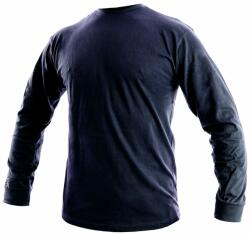 CXS Bluză bărbați cu mânecă lungă PETR - Albastru închis | 3XL (1620-001-414-97)