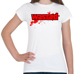 printfashion wasted - Női póló - Fehér (2159776)