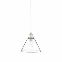 Lustra / Pendul design modern Pyramid argintiu / clar 3228SS SRT (3228SS SRT)