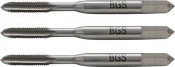 BGS technic Menetfúró készlet | Elő-, közép- és készrevágó | M3 x 0, 5 | 3 darabos (BGS 920) (BGS-920)