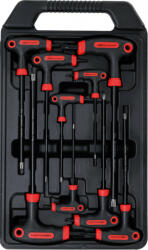 Kraftmann 8 részes T-fogós Torx kulcs készlet T10x145 mm - T50x280 mm (BGS 7880) (BGS-7880)