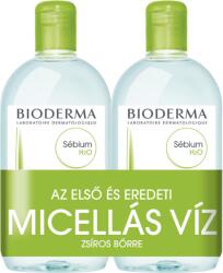 BIODERMA Bioderma Sébium H2O arclemosó zsíros bőrre Micellafesztivál 500+500ml