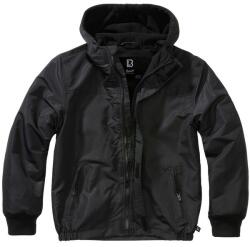 Brandit Geacă Brandit Windbreaker Frontzip pentru copii, neagră