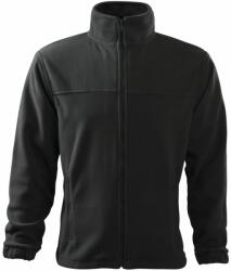 MALFINI Férfi fleece felső Jacket - Ebony gray | L (5019415)