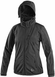 CXS Geacă softshell pentru femei DIGBY - Neagră / neagră | 4XL (1230-025-800-98)