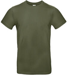 B and C Férfi rövid ujjú póló B&C #E190 T-Shirt -L, Városi khaki