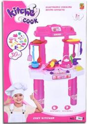 Magic Toys Kitchen Cook Pink játékkonyha fénnyel és hanggal (MKL044204)