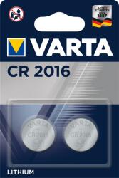 VARTA CR2016 Varta lítium elem 6016101402