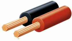 Somogyi Elektronic KL 0, 75 Piros-fekete hangszóróvezeték, 2 x 0, 75 mm2, 100 m / tekercs
