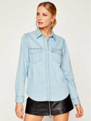 Levi's cămașă de blugi Essential Western 16786-0001 Albastru Regular Fit