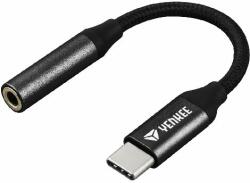 YENKEE USB C - 3, 5 mm jack átalakító, csatlakozó adapter, YTC 102