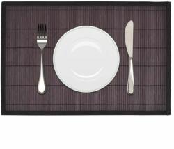 vidaXL Naproane din bambus, 6 buc, maro închis, 30 x 45 cm (242110)