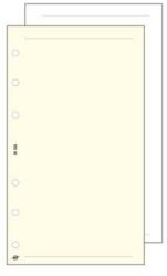 Saturnus Kalendárium betét, jegyzetlap, L, sima, fehér (20SL325-FEH)