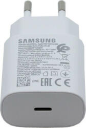 Samsung hálózati gyors töltőfej Type-C csatlakozóval, gyári, 3A, fehér, EP-TA800EWE - gsmlive
