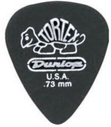 Dunlop 488R-073 - Tortex Pitch Black Pick, 0.73, Refill Bag of 72 Picks - P289P