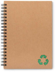 Everestus Agenda B6 cu spirala, 70 foi dictando, Everestus, 20IAN1760, Verde, Hartie (EVE01-MO9536-09)