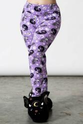 KILLSTAR Pantaloni femei (pijamale) KILLSTAR - Purr Off Lounge - Plum - KSRA004586