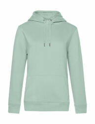 B&C Collection Női kapucnis hosszú ujjú pulóver B and C QUEEN Hooded /women L, Víz Green