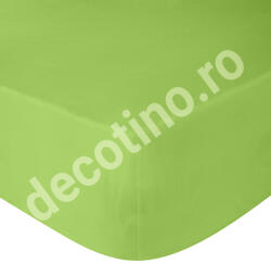 Decotex Style Cearceaf de pat ranforce, 100% bumbac, verde