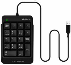 A4TECH Tastatura numerica A4Tech Fstyler, FK-13P-BK, 18 taste, USB, Cablu 150cm, Negru (FK-13P-BK)