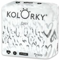 Kolorky Day Hearts еднократни ЕКО пелени размер S 3-6 Kg 25 бр