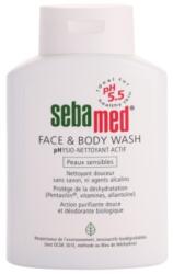 sebamed Face & Body Wash Sensitive Skin нежна миеща емулсиця за тяло и лице за чувствителна кожа 200ml