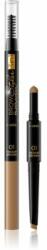 Eveline Cosmetics Brow Styler прецизен молив за вежди 3 в 1 цвят 01 Medium Brown 1, 2 гр